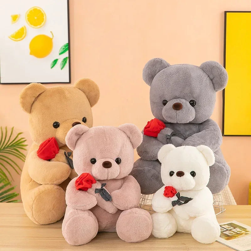 Valentine's Day Plush Teddy Bear - Adorable 25-55CM Gift for Girls - Image 3