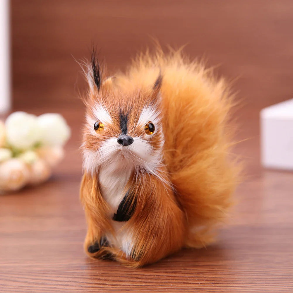Plush Squirrel Desk Ornament - Image 6
