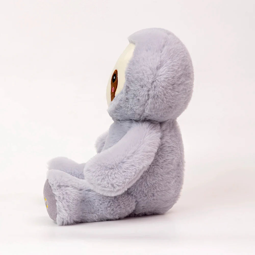 Kawaii Breathing Sloth Plush Toy - Soothing Sound & Light Sleep Companion - Image 3