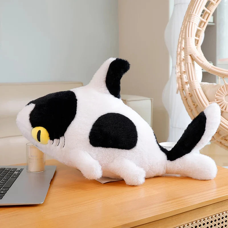 Sharkitty Plush Toys: Adorable Shark & Cat Combo for Cozy Cuddles! - Image 6