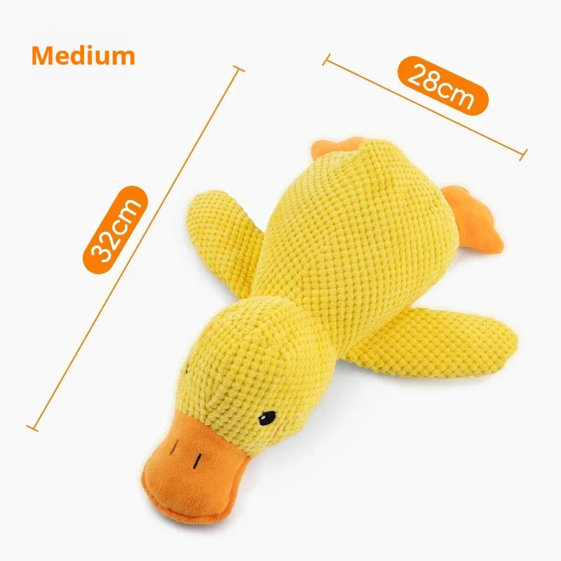 Plush Duck Toy: Bite-Resistant, Soothing Sounds for Happy Playtime! - Image 5