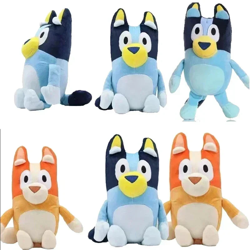 Bluey & Bingo Family Plush Toys - Soft Cartoon Dog Stuffed Animals - Image 5