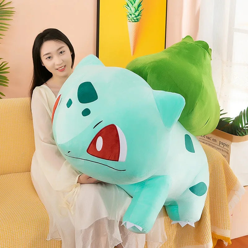 Cute Bulbasaur Plush Toy - Adorable Frog Doll for Kids & Collectors! - Image 3