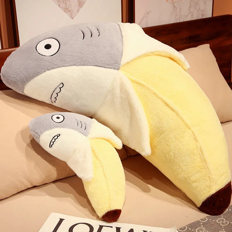 Cute Shark Banana Plush Soft & Cuddly - Image 3