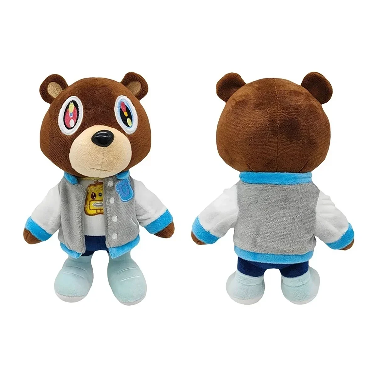 Cuddly Weighted Bear Plush Toy - Soothing Comfort for All Ages - Image 3