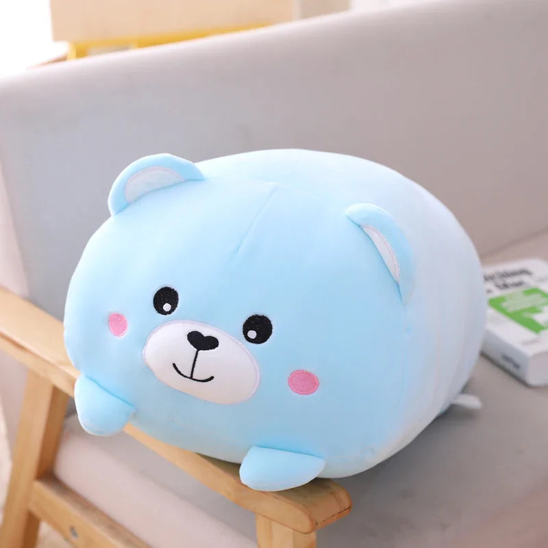 Cute Cartoon Plush Pillow - Soft Fat Dog, Cat, Totoro & More! Perfect Gift! - Image 16