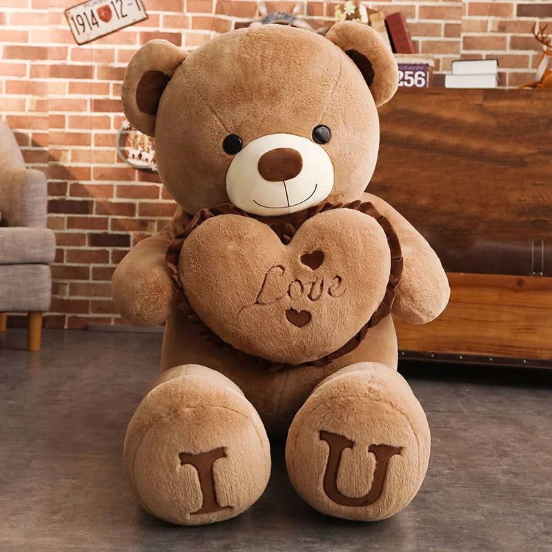 Giant 80cm Soft Brown Teddy Bear - Ultimate Hugging Pillow Gift! - Image 12