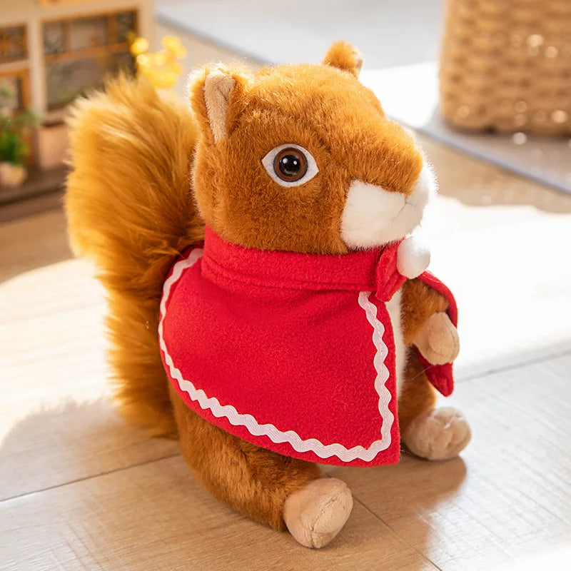 Adorable Realistic Squirrel Plush Toy - Soft, Furry, Perfect Gift! - Image 9