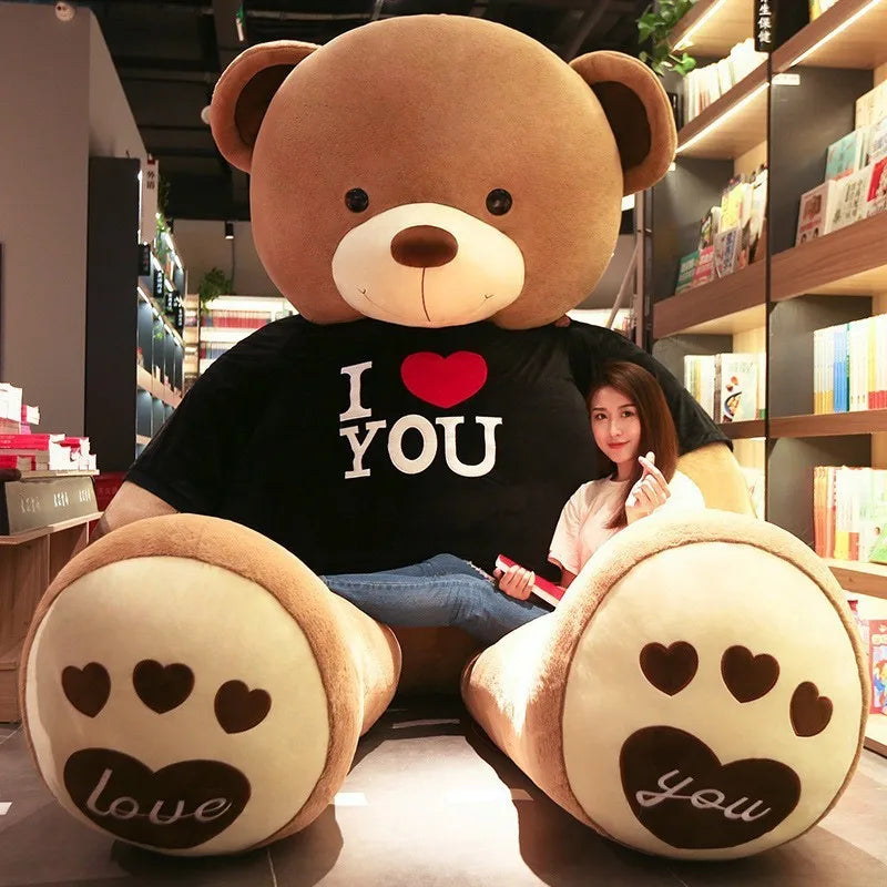 Giant 100cm Plush Teddy Bear - Soft Stuffed Animal for All Occasions - Image 7