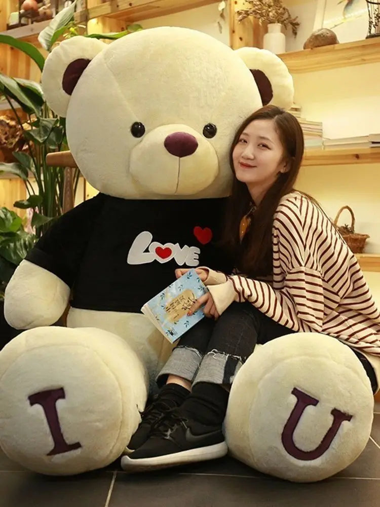 Giant 100cm Plush Teddy Bear - Soft Stuffed Animal for All Occasions - Image 10
