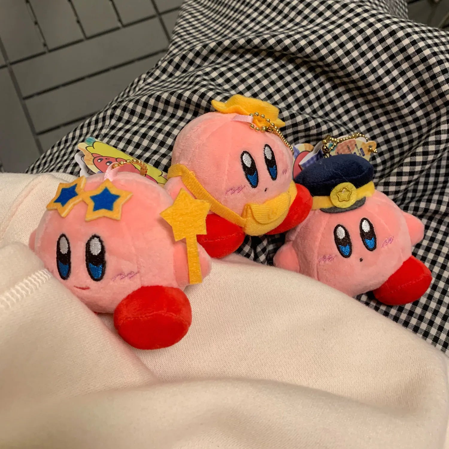Kawaii Star Kirby Plush Doll Keychain - Cute Gift for Kids & Home Decor - Image 7