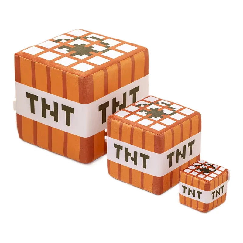 Minecraft TNT Plush Doll - Fun Stuffed Toy for Fans & Collectors - Image 7