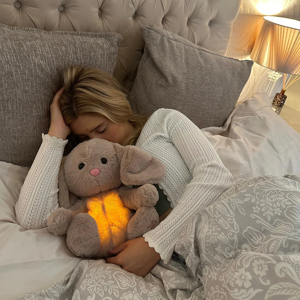 Sleepy Bunny Plush Toy - Image 11