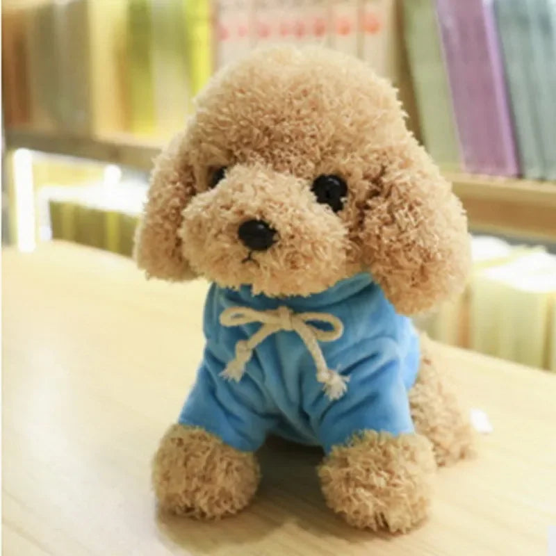 Kawaii Teddy Dog Plush Toy in Hoodie - Perfect Gift for Kids! - Image 13