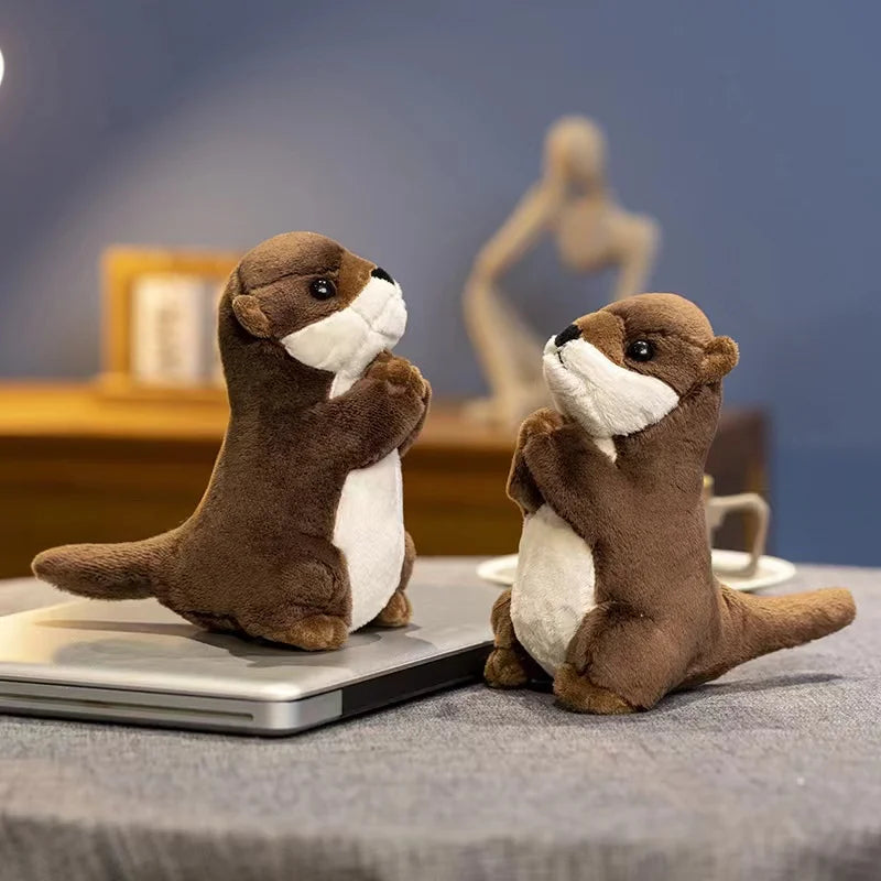 Cute Cartoon Otter Plush Toy - Soft & Adorable Gift for Kids! - Image 4
