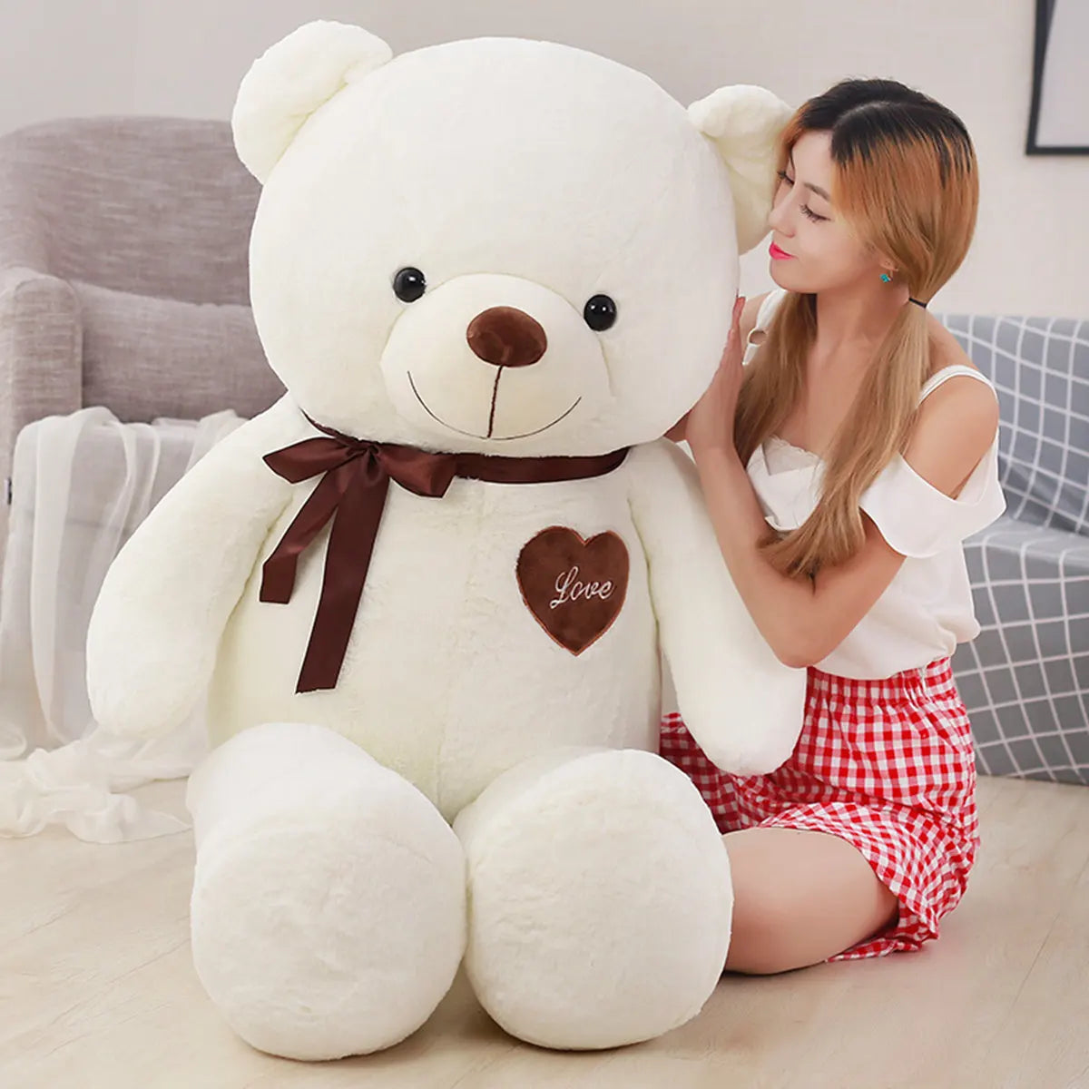 Giant 100cm Plush Teddy Bear - Soft Stuffed Animal for All Occasions - Image 30