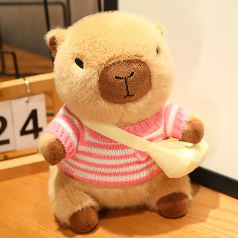 Capybara Cuddle Plush Toy - Adorable Gift for Kids & Collectors - Image 12
