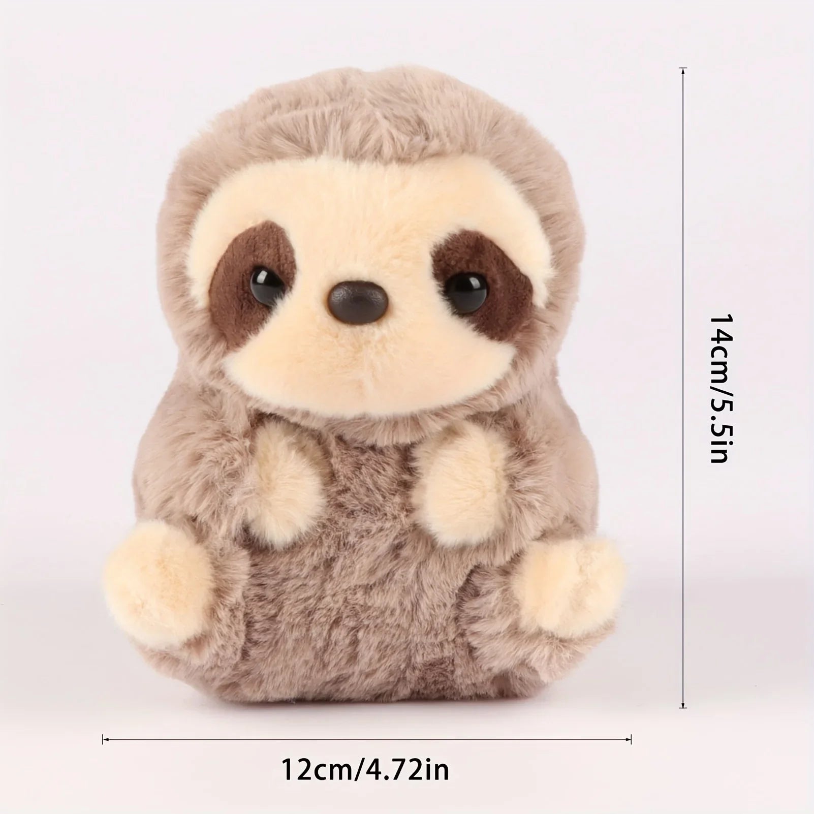 Kawaii Sloth Plush Toy - Soft, Adorable Stuffed Animal for Kids & Decor - Image 3