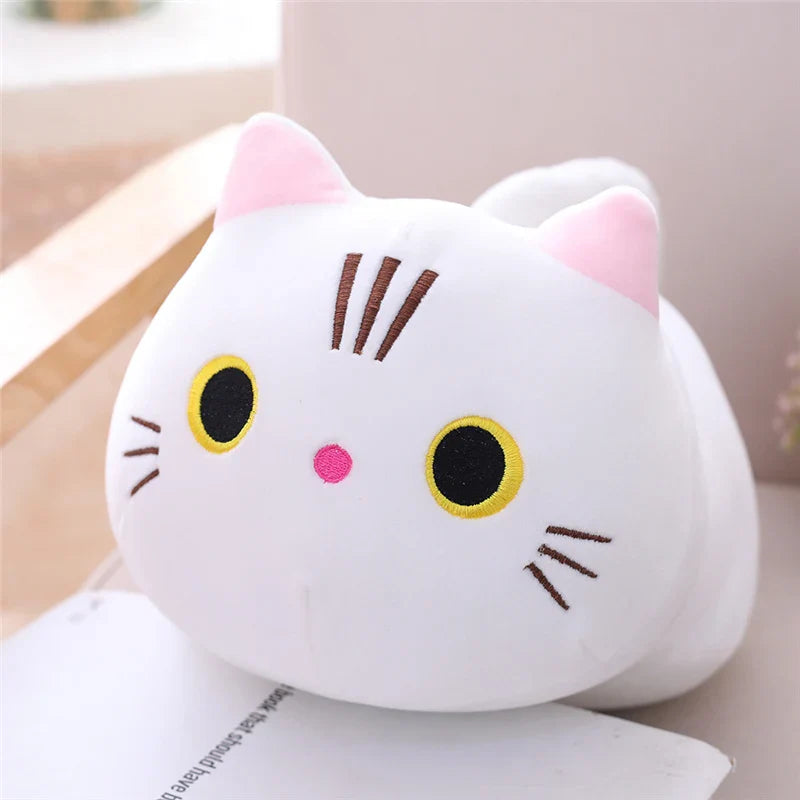 Huge Plush Animal Pillows - Adorable Cat, Piggy & Hamster Cushions - Image 23
