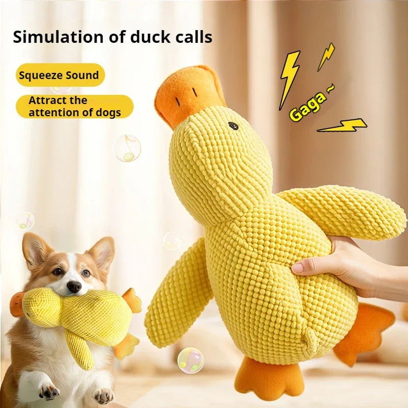 Plush Duck Toy: Bite-Resistant, Soothing Sounds for Happy Playtime! - Image 7