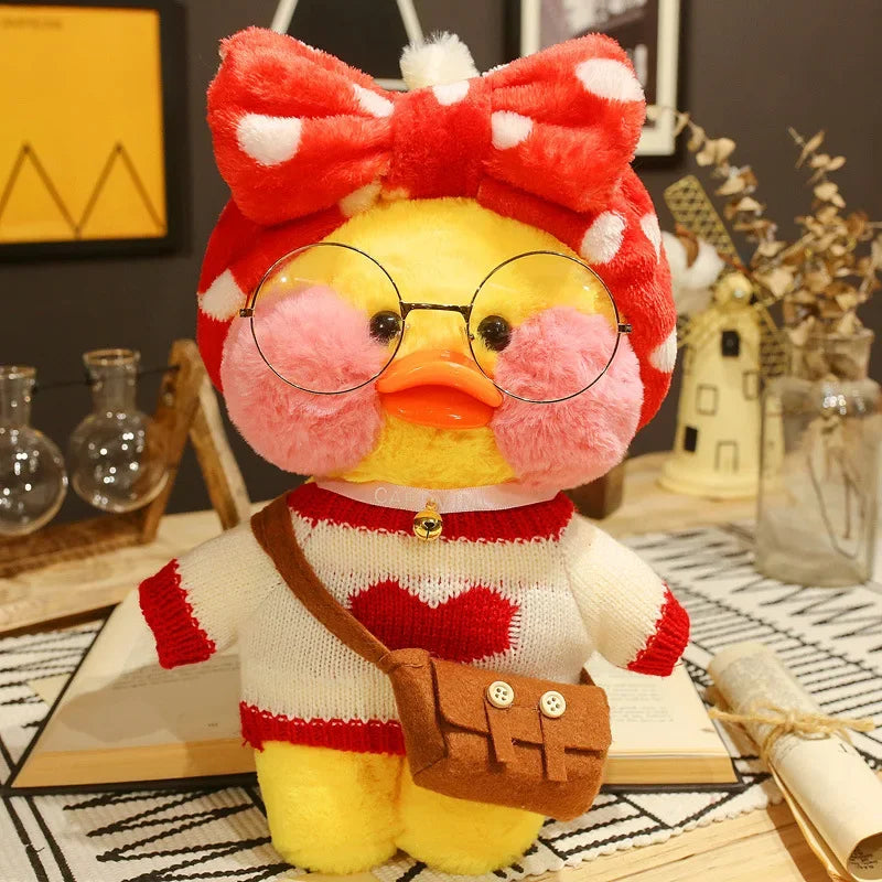 Kawaii 30cm Pato Plush Duck - Soft, Cuddly, and Adorable Hug Buddy! - Image 5