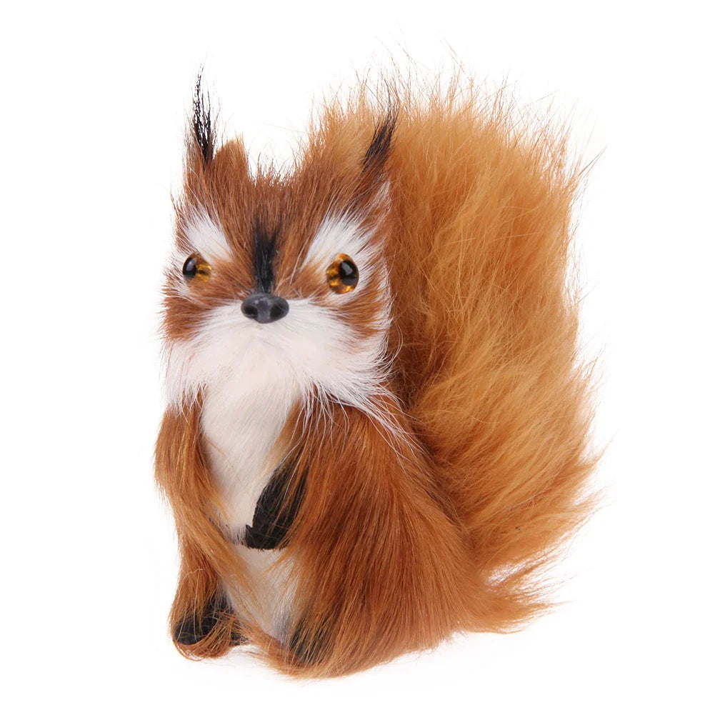 Plush Squirrel Desk Ornament - Image 3