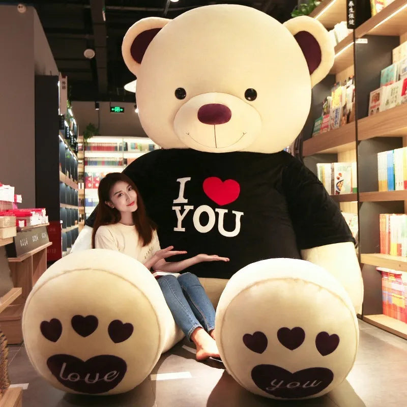 Giant 100cm Plush Teddy Bear - Soft Stuffed Animal for All Occasions - Image 9