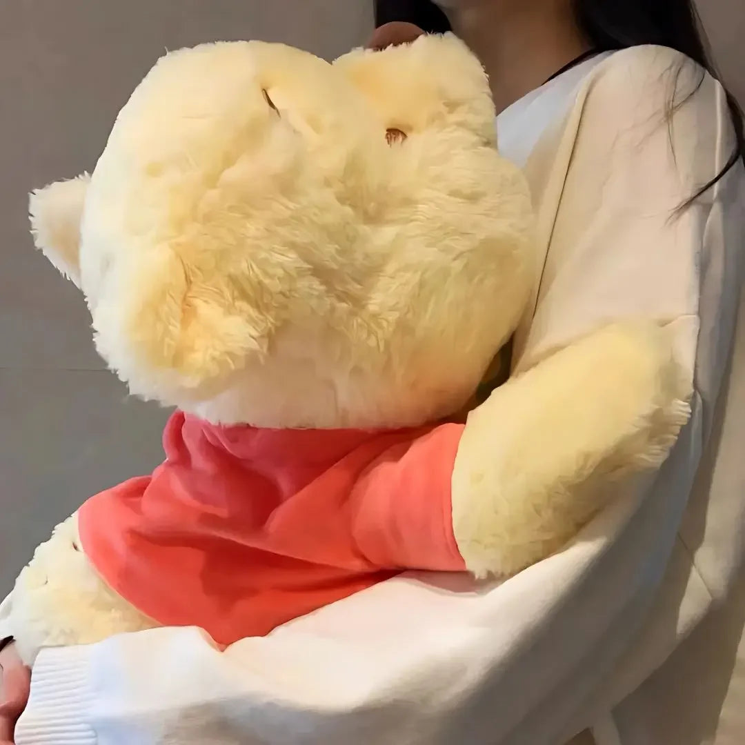 Kawaii Winnie the Pooh Plush Toy - Adorable Sofa Cushion for Kids - Image 4