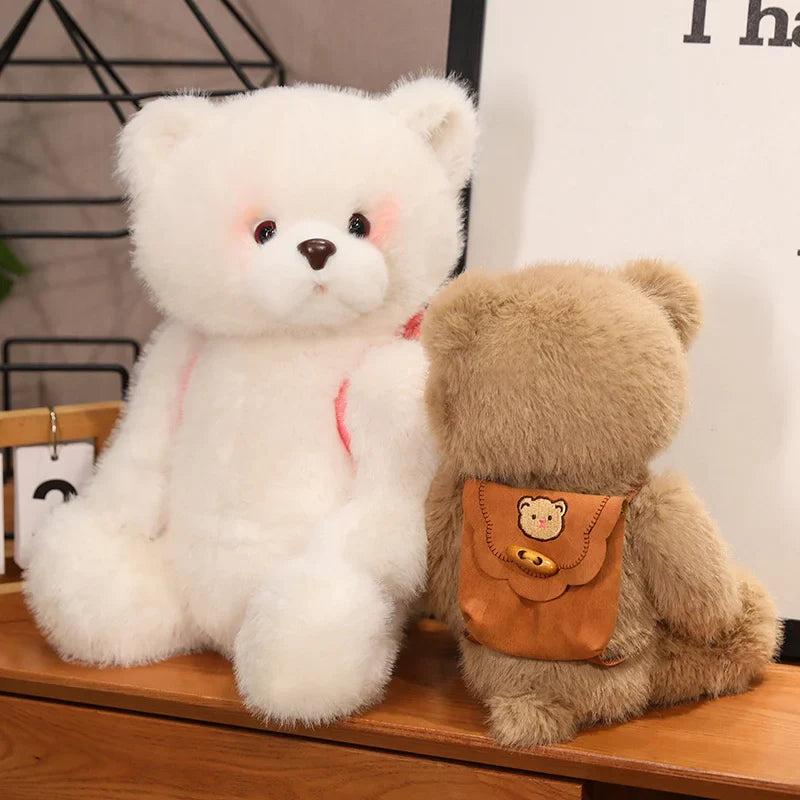 Cute Teddy Bear Plush Toy with Backpack - Perfect Gift for Kids! - Image 7