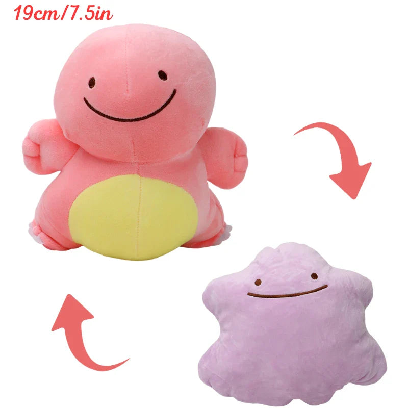 Creative Fun PokÃ©mon Ditto Plush Toys - Double-Sided Birthday Gifts - Image 17