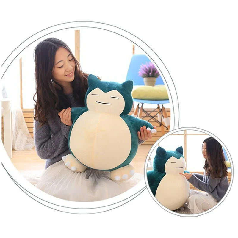 Snorlax Plush Toy - Soft Stuffed Animal for Anime Lovers - Image 4