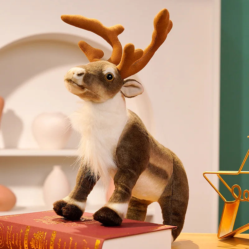 Super Soft Reindeer Plush Cuddly & Fun - Image 3