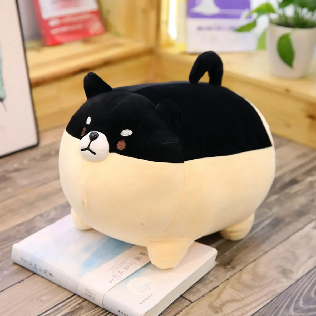 Cute Fat Shiba Inu Plush Toy - Soft Animal Pillow for Kids & Gifts - Image 8