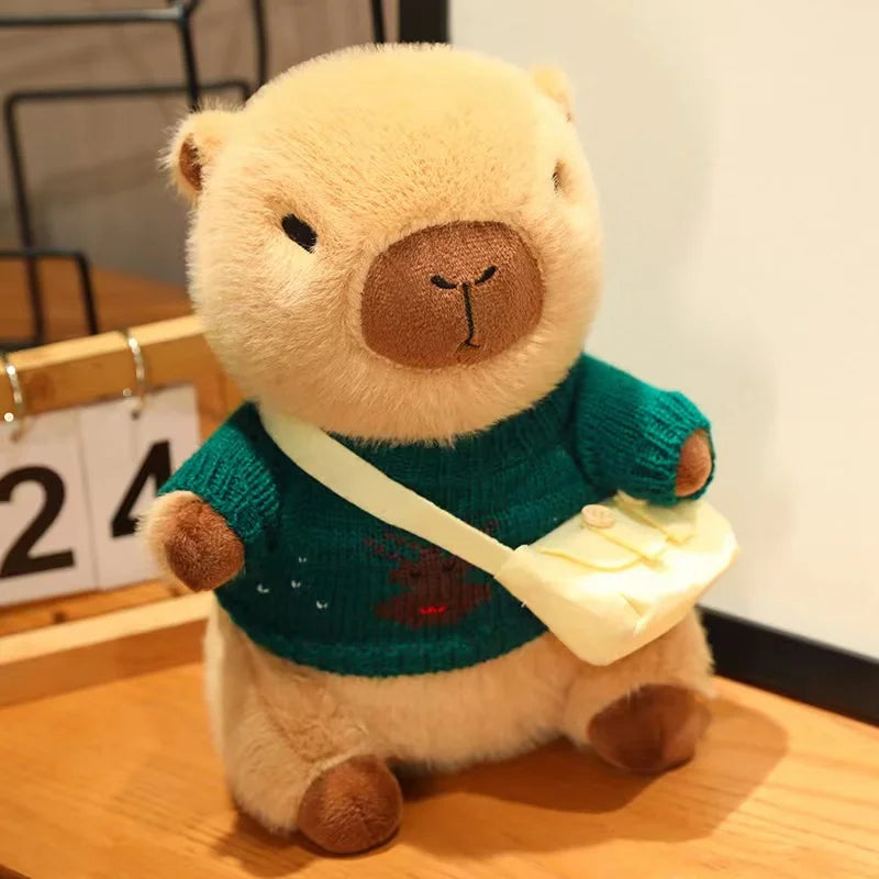 Cute Capybara Plush Toy - Cozy Sweater Doll for Kids & Home Decor - Image 29