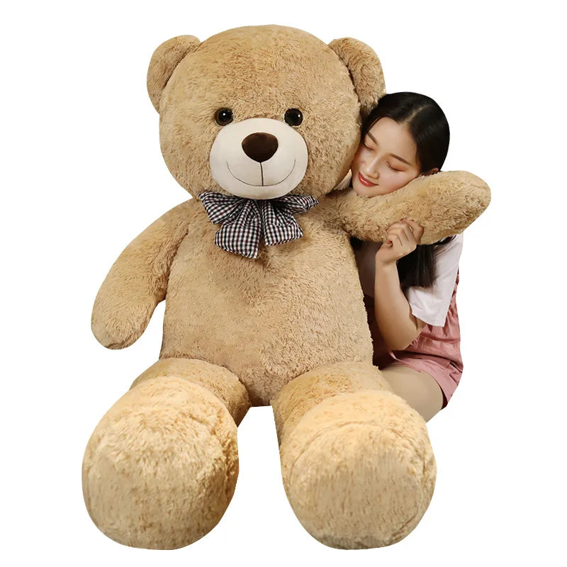 Giant 105cm Soft Teddy Bear - Adorable Plush Hugging Pillow for Kids - Image 6