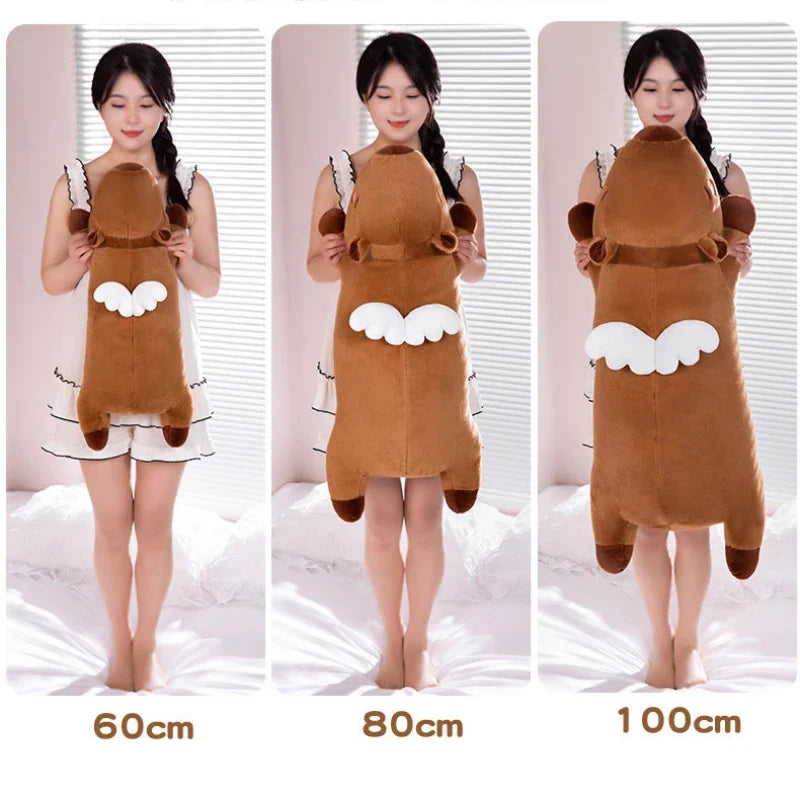 Kawaii Giant Capybara Plush Doll - Cozy Home Decor & Cute Companion - Image 9