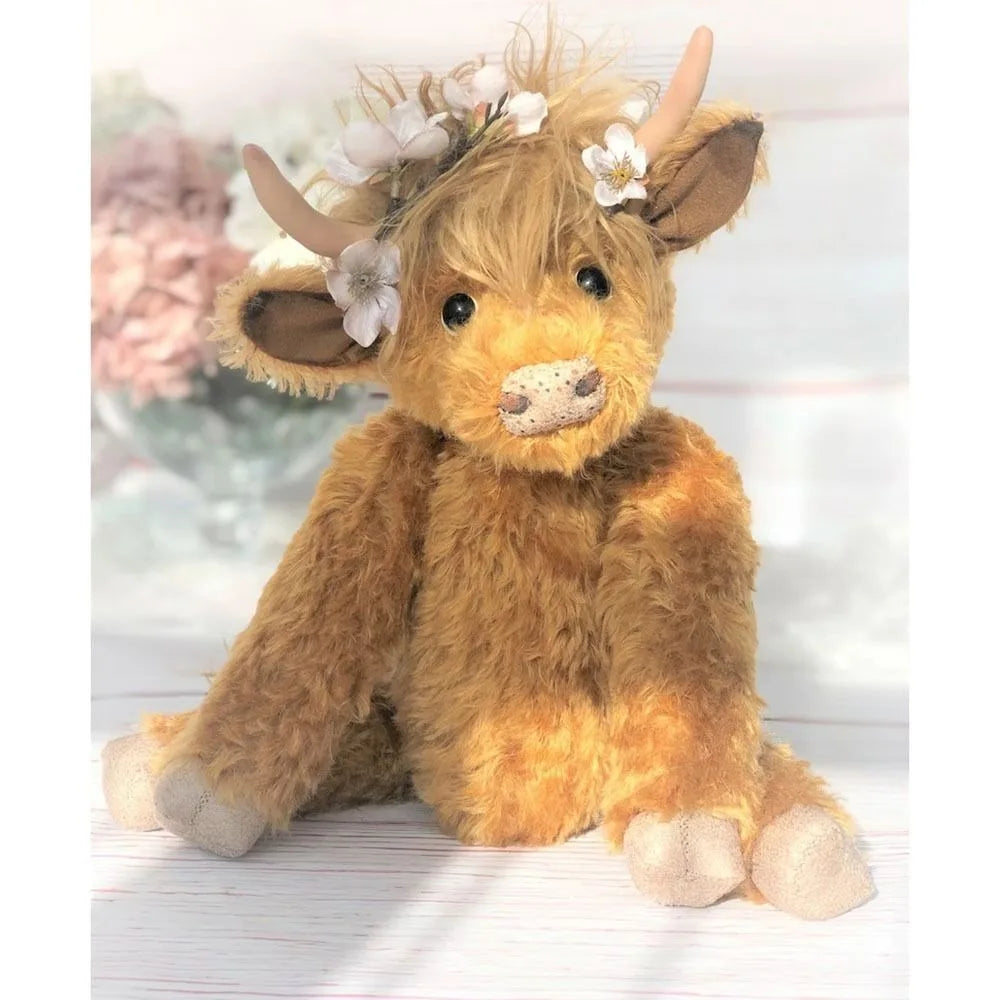 Kawaii Highland Cow Plush Toy - Adorable Stuffed Animal for All Ages - Image 4