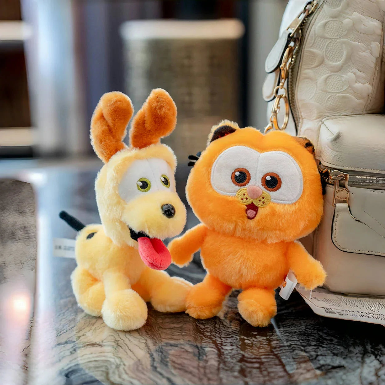 Lovely Garfield Plush: Adorable Lazy Cat Pendant for Anime Fans - Image 5