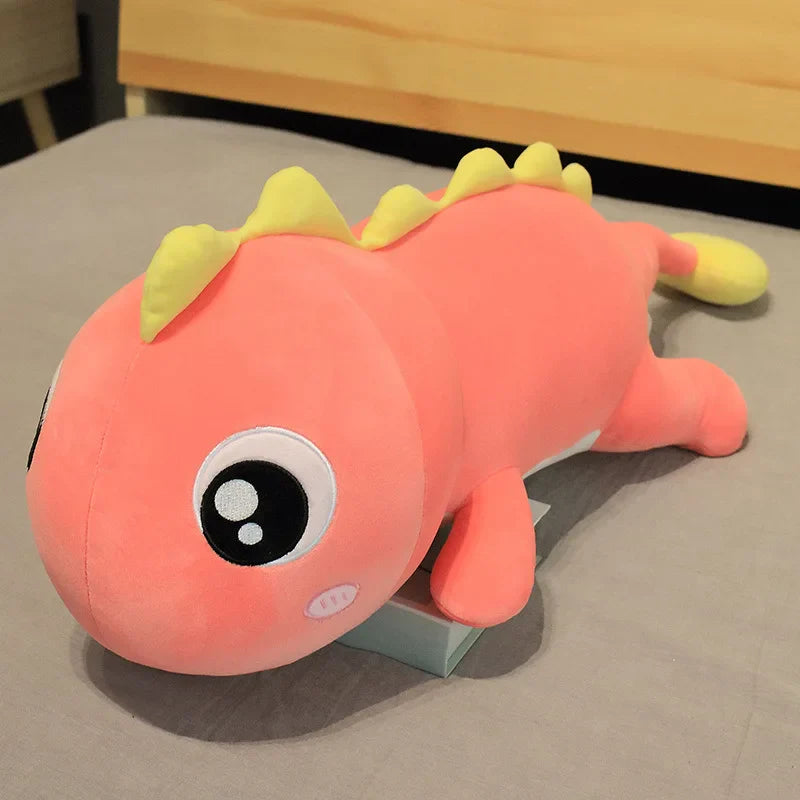 Giant 60cm Kawaii Dinosaur Plush Toy - Soft Pillow & Fun Decor for Kids - Image 4