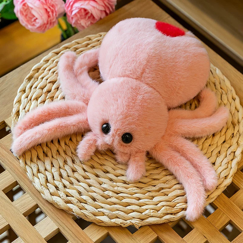 Creepy-Crawly Plush Spider Doll - Adorable Jumping Reptile Toy! - Image 8