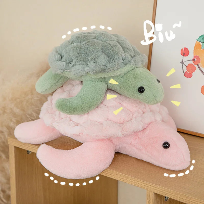 Soft Cute Sea Turtle Stuffed Toy - Image 5