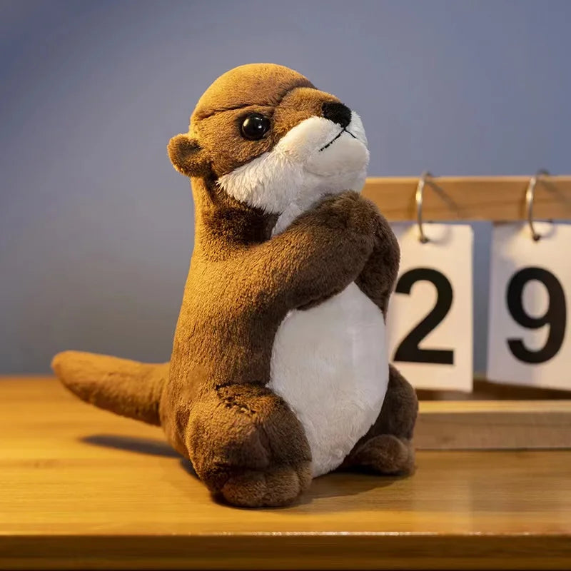 Cute Cartoon Otter Plush Toy - Soft & Adorable Gift for Kids! - Image 3