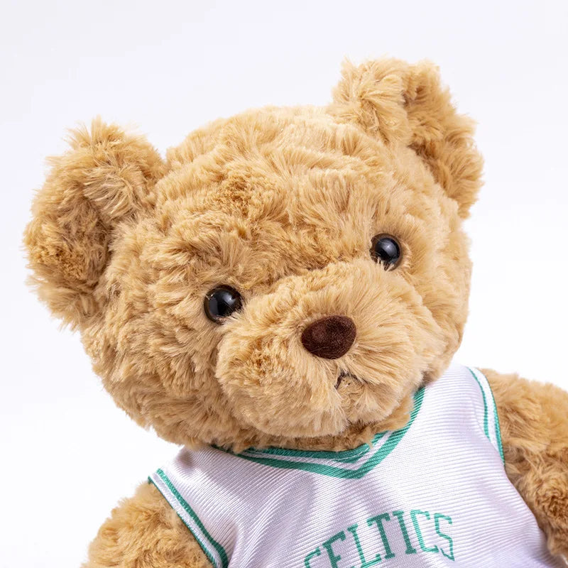 Cute 25cm Bear Plush Toy in Basketball Tee - Perfect Gift for Kids! - Image 11