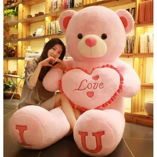 Giant 80cm Soft Brown Teddy Bear - Ultimate Hugging Pillow Gift! - Image 9