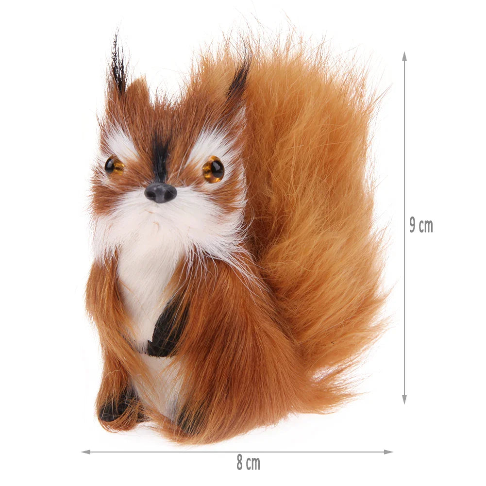 Plush Squirrel Desk Ornament - Image 4