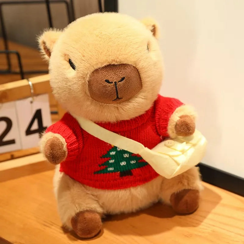 Capybara Cuddle Plush Toy - Adorable Gift for Kids & Collectors - Image 8
