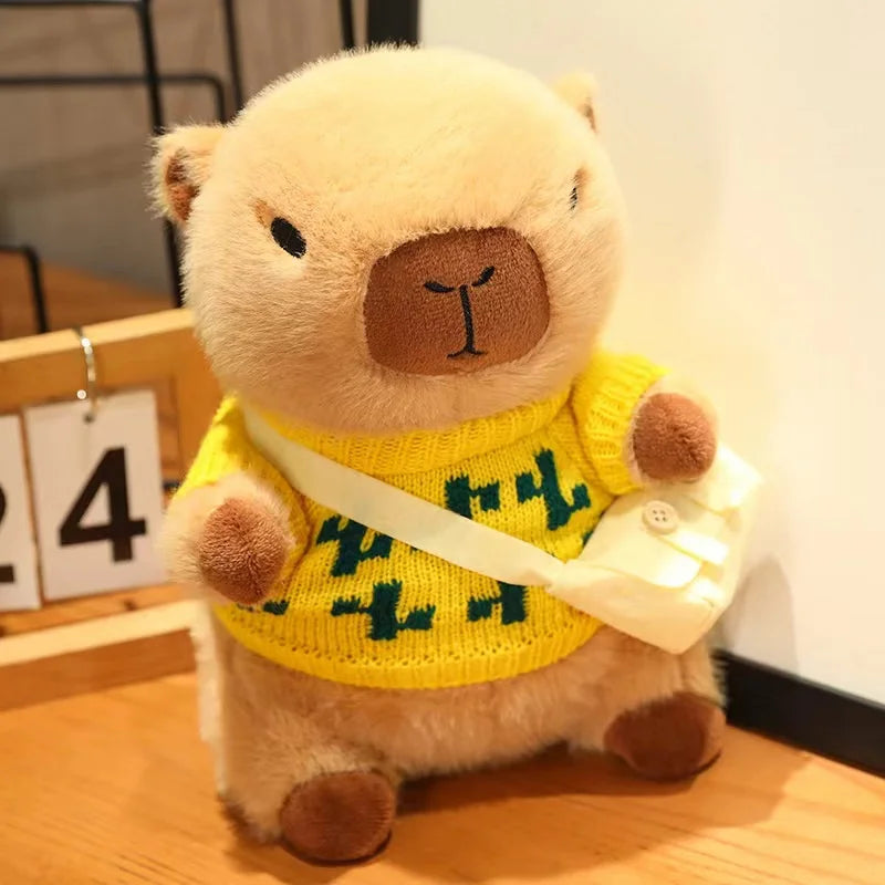 Cute Capybara Plush Toy - Cozy Sweater Doll for Kids & Home Decor - Image 16