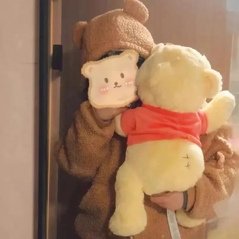Kawaii Winnie the Pooh Plush Toy - Adorable Sofa Cushion for Kids - Image 6