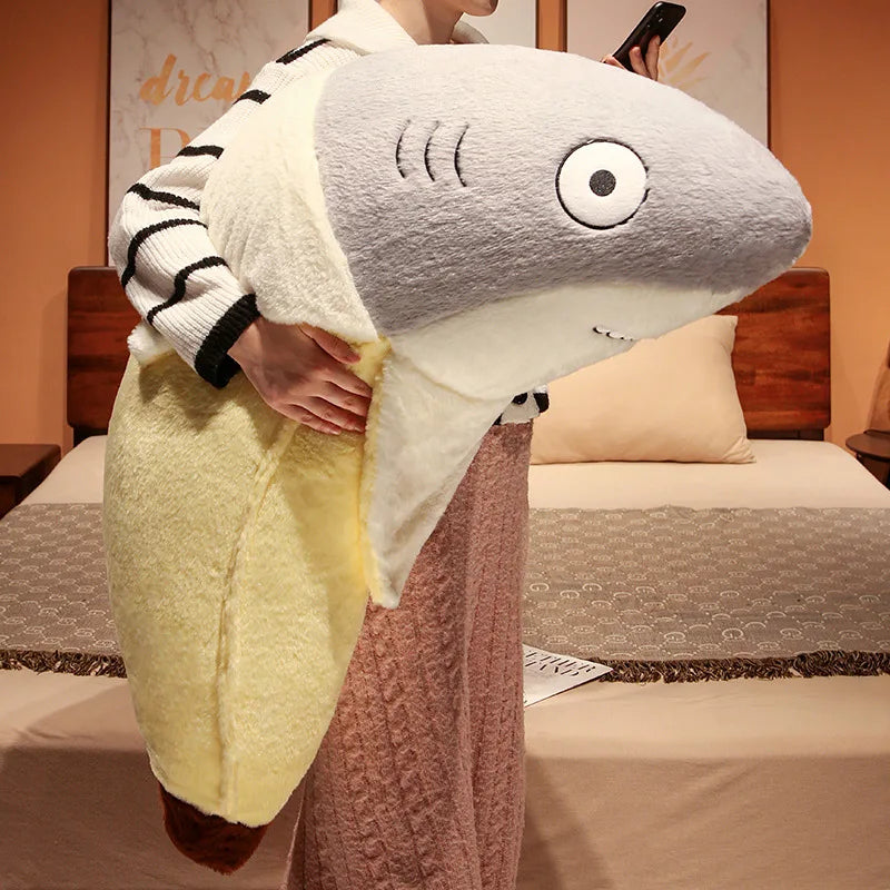Cute Shark Banana Plush Soft & Cuddly - Image 6