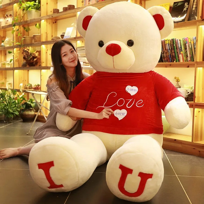 Giant 100cm Plush Teddy Bear - Soft Stuffed Animal for All Occasions - Image 14